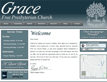 Tablet Screenshot of gracefreepres.org